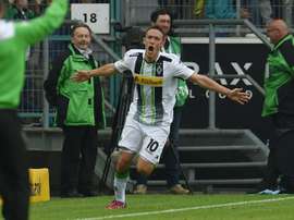 Max Kruse, pictured in action on April 26, 2015, has been lured to Wolfsburg in the quest for more silverware after Wolves won the German Cup last season