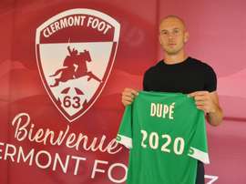 Nantes prête Dupé à Clermont. Twitter/ClermontFoot