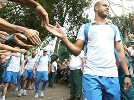Mayke pasó dos años cedido en Palmeiras. Palmeiras