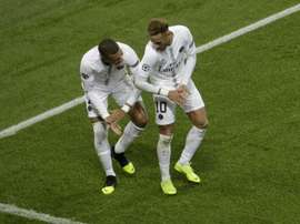 Mbappe and Neymar are unlikely to both be at PSG next season. AFP