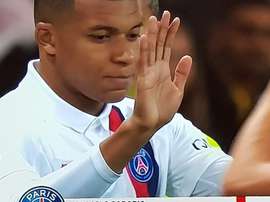 Mbappé a fait son retour. Capture/Movistar+