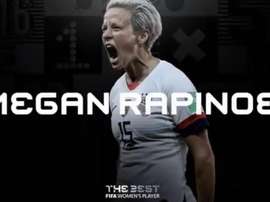 Megan Rapinoe a remporté le trophée The Best de meilleure joueuse. TheBest