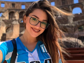 Mel Pasini, pareja de Centurión. Instagram/melpasini