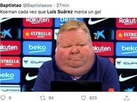 Los mejores memes del Atlético-Valencia. Captura/Twitter