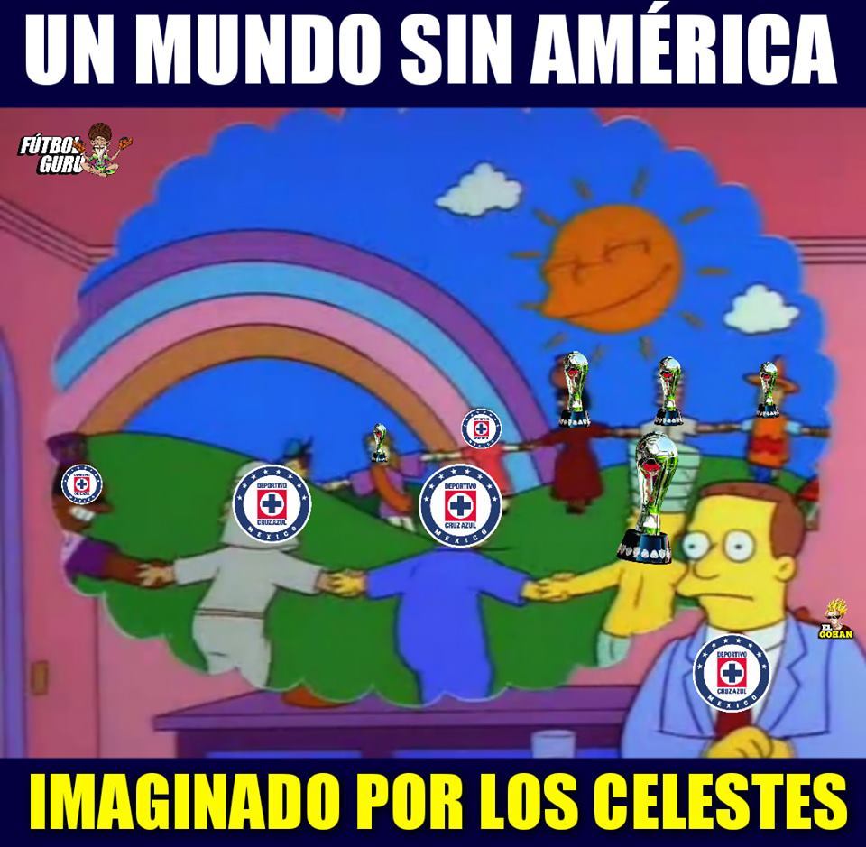 Los Memes Del Cruz Azul Amrica Besoccer