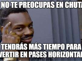Los memes estuvieron a tope. Memedeportes