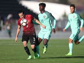 Sub-19 lusos não conseguiram segurar a vantagem do primeiro tempo. Federação Portuguesa de Futebol