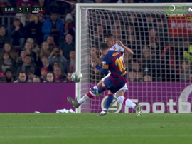 Ne jamais énerver Leo Messi. Capture/MovistarLaLiga