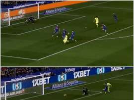 Two moments of Messi magic proved to be the difference between the sides at the break. CAPTURA