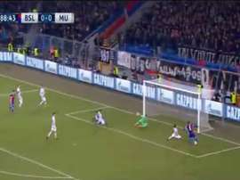 Lang's goal provoked scenes of joy at St Jakob-Park. beINSports