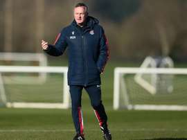 El entrenador del Stoke City, positivo por COVID-19. Twitter/StokeCity