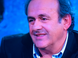 O VAR não convence Platini. Captura/RAI2