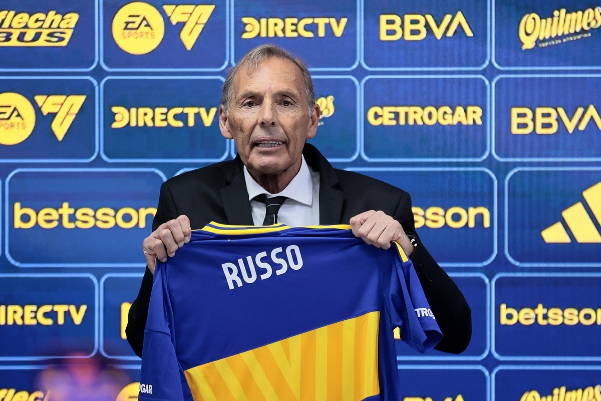 Russo, presentado: Boca merece jugar el Mundial por su grandeza