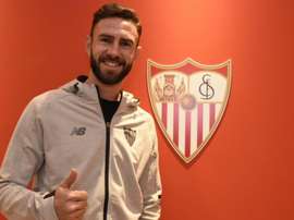 Layún vai vestir a camisa dos andaluzes, pelo menos, até ao final desta época. Twitter/SevillaFC