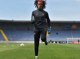 Mile Svilar, guardameta de la cantera del Anderlecht. UEFA