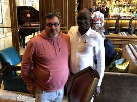 Mino Raiola, à Paris. EFE