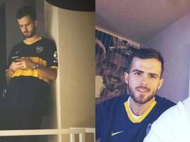 Pjanic non nasconde la passione per il Boca.Instagram/miralem_pjanic