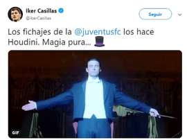 Il misterioso messaggio di Casillas sulla Juventus. Captura/IkerCasillas