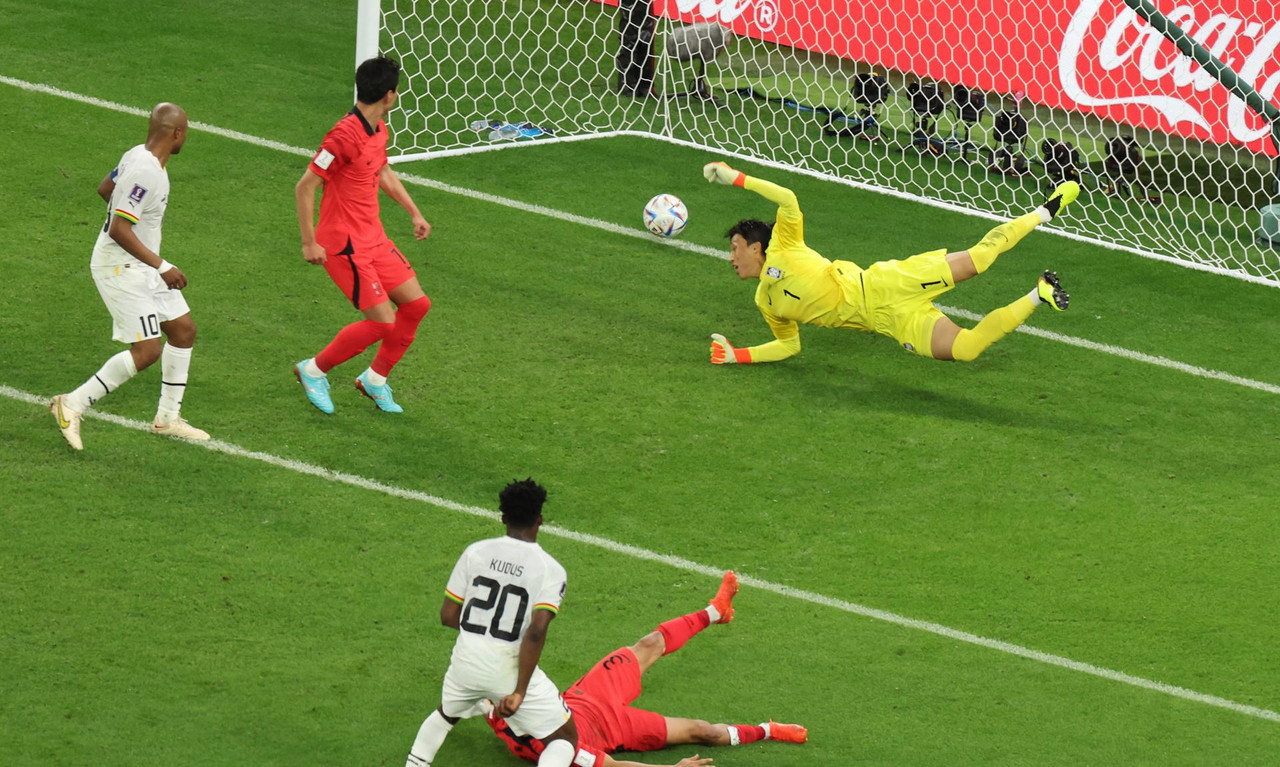 Le Ghana s'impose contre la Corée du Sud au terme d'un match fou