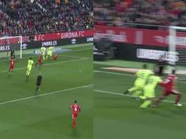 Faute claire ? Capture/beINSports