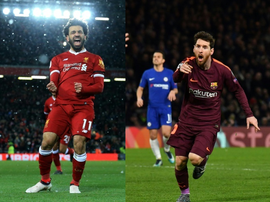 Salah e Messi, os melhores marcadores na Europa. BeSoccer