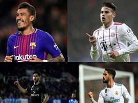 Paulinho, Rodriguez, Asensio and Isco haven't scored in Europe this year. BeSoccer
