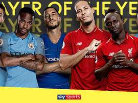 Os nomeados para melhor jogador do ano. Twitter/SkySportsPL