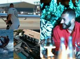 As maravilhosas férias de Benzema. Instagram/karimbenzema