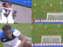 Tripletta di Zapata. Capturas/beINSports