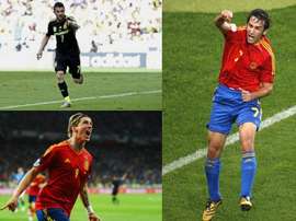 Todos son historia de la Selección Española. EFE/Archivo