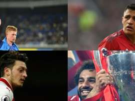 Os dez jogadores mais bem pagos da Premier League. AFP