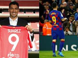 Luis Suárez, el '9' del Cholo. Atleti/EFE