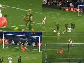 Penalti 'a lo panenka' de Ibra y tres puntos de oro. Capturas/MLS