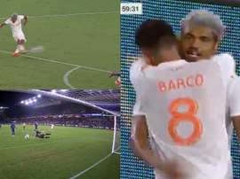 Josef Martínez agrandó su récord con un derechazo al palo largo. Capturas/MLS