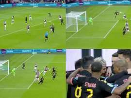 Agüero et Rodri ont rapproché City du titre en 30 minutes. Capture/DAZN