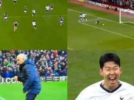 Son sauve une nouvelle fois Mourinho. Capture/DAZN