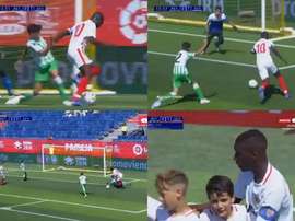 Le but du jeune issu de la formation de Séville dont tout le monde parle. Twitter/GOL