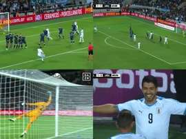 Meraviglioso goal di Suarez. DAZN/España