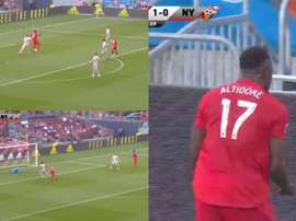 El golazo de tacón de Altidore con el que todo jugador sueña. Capturas/MLS