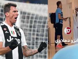 Visite médicale au Qatar pour Mandzukic. Montage/EFE/EPA/LaVozdelCalcio