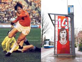 Cruyff reste vivant dans les mémoires. AFP