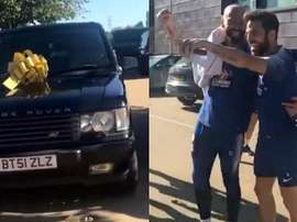 Le jour où Fabregas a acheté une voiture à Willy Caballero. Captura/cescf4bregas