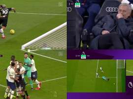 VAR was involved again. Screenshot/DAZN