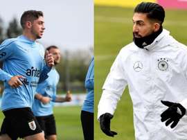 Valverde et Can, une utopie pour le Real Betis. EFE - AFP
