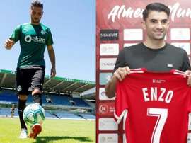 Os irmãos Zidane, frente a frente. EFE