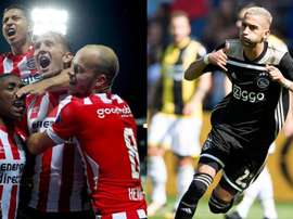 L'Ajax et le PSV sont en tête du classement. EFE