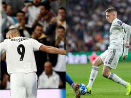 Benzema y Valverde, dos buenas noticias. EFE