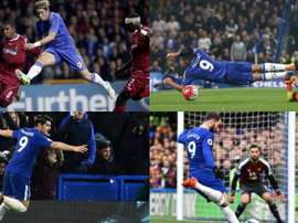 Chlesea' number 9 could be cursed. AFP