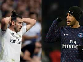 Bale-Neymar: a swap deal no one expected has reportedly started. EFE/AFP
