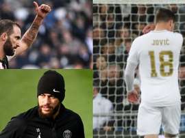 Liste des joueurs qui n'ont pas respecté le confinement. AFP/EFE